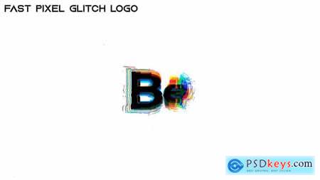 Fast Pixel Glitch Logo 31352623