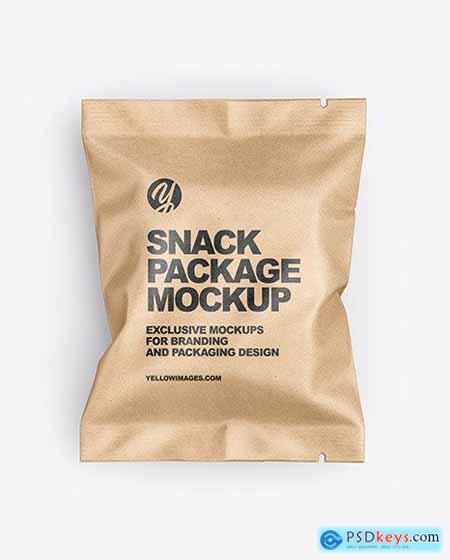 Kraft Snack Package Mockup 78991