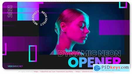 Fashion Neon. Musical Dynamic Opener 31424026