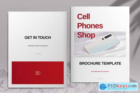 Cell Phones Shop Brochure Template 6007092