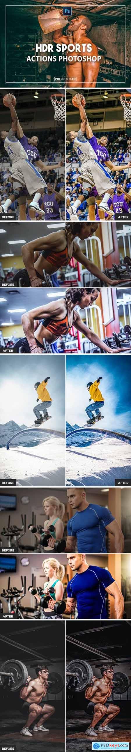 Sports Photoshop Actions