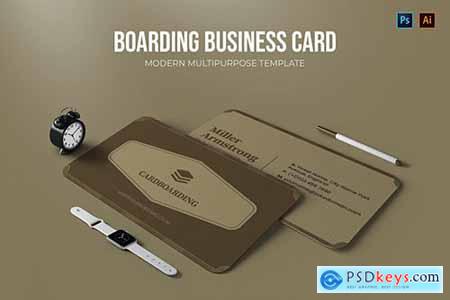 Cardboarding - Business Card