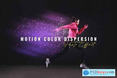 Motion Color Dispersion Photo Effect