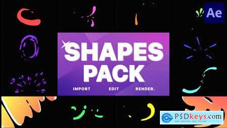 Liquid Shapes Pack - After Effects 31462028