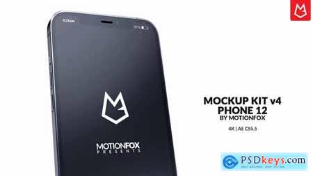 App Promo Mockup Kit v4 Phone 12 Pro 30711002