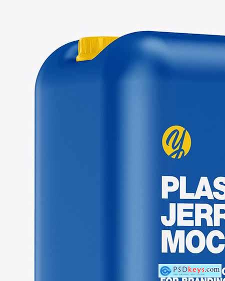 Plastic Jerrycan Mockup 78958