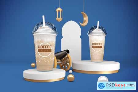 Ramadan Plastic Cups