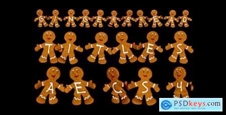 Gingerbread Titles - AE Constructor 3665933