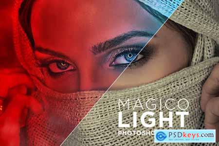 Magico Light Photoshop Action