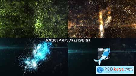 Glowing Particles Logo Reveal 41 30746447