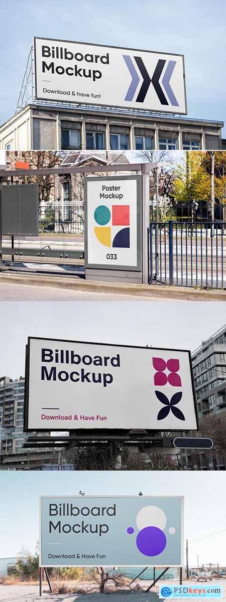 Big billboard mockup