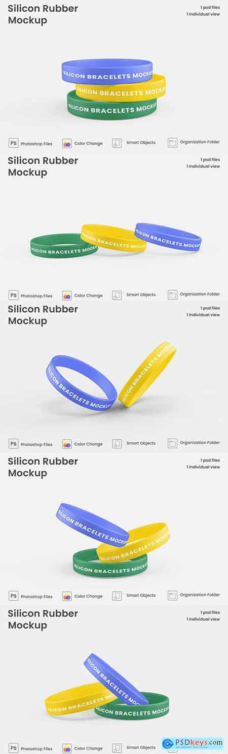 Download Silicone Rubber Bracelet Mockup Free Download Photoshop Vector Stock Image Via Torrent Zippyshare From Psdkeys Com