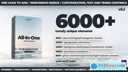 6000+ All-In-One Motion Graphics Pack V5.1 24321544