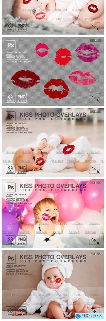 20 Kiss Overlays Photoshop Overlay 8561556