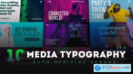 10 Media Typography Scenes 31664639