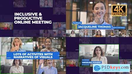 Online Meeting Group Video Conference - Zoom Event Promo 31684763