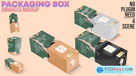 Packaging Box Animated Mockup 30950514