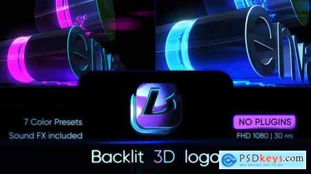 Backlit 3D Logo 30902997