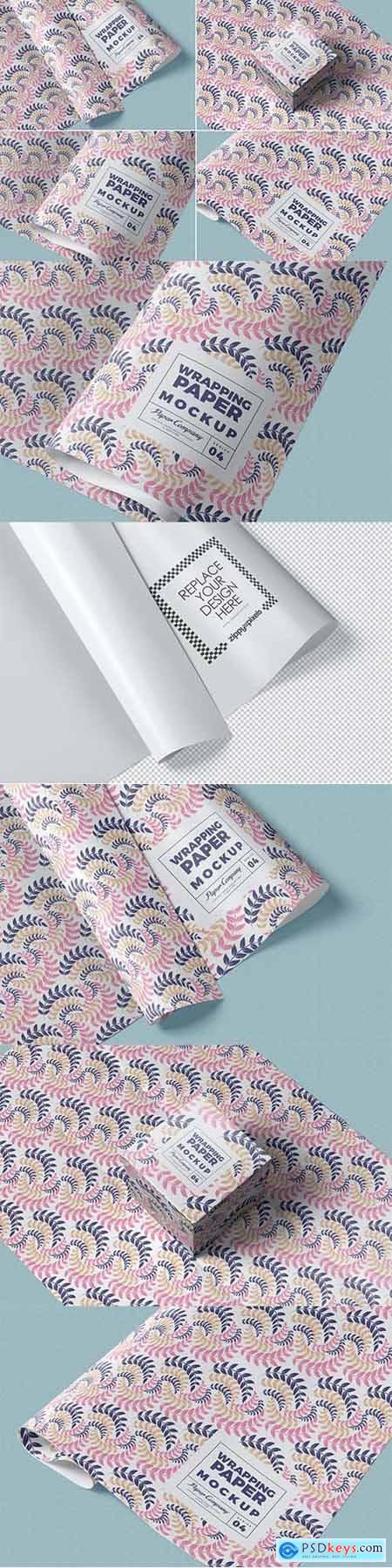 Wrapping Paper Mockups