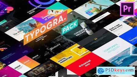 Typography Pack for Premiere Pro 31602672