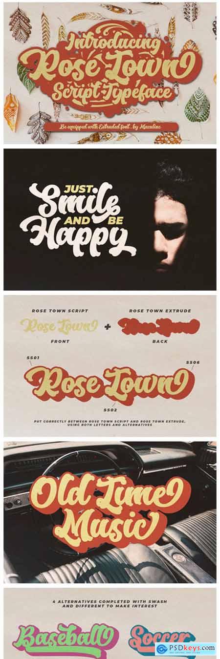 Rose Town Font