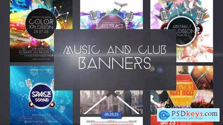 Music & Club Event Banner Ad 31733631