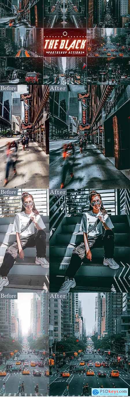 Photography Street - City - Photoshop Actions