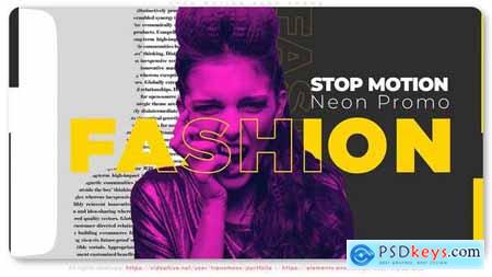 Stop Motion Neon Promo 31762930