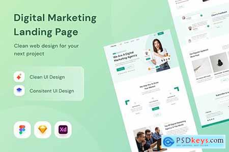 Digital Marketing Landing Page