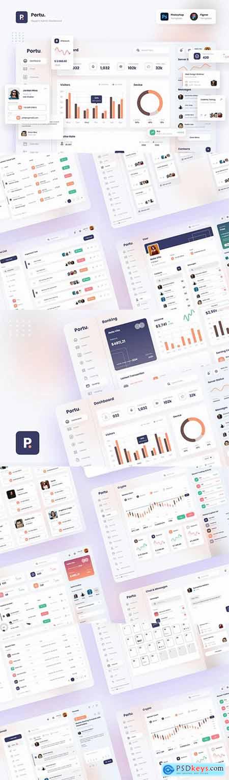 Portu - Elegant and Professional Admin Dashboard