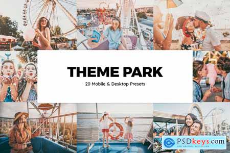 20 Theme Park Lightroom Presets & LUTs 6086209