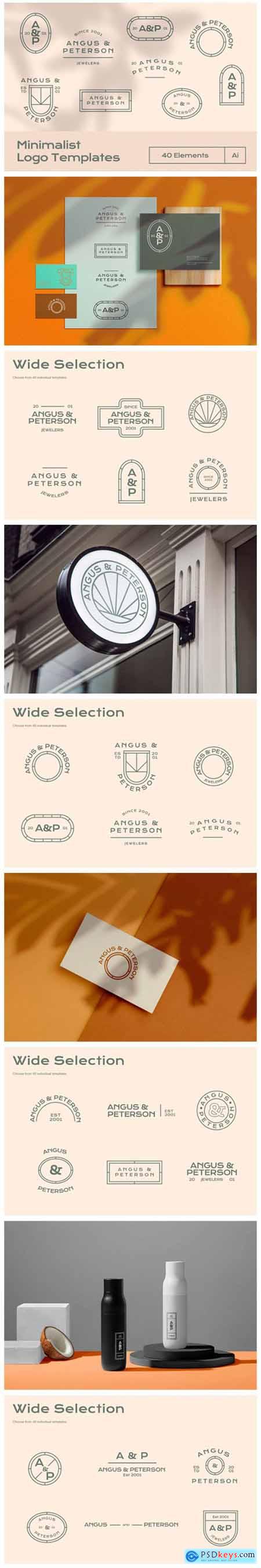 Minimalist Logo Templates 8731253