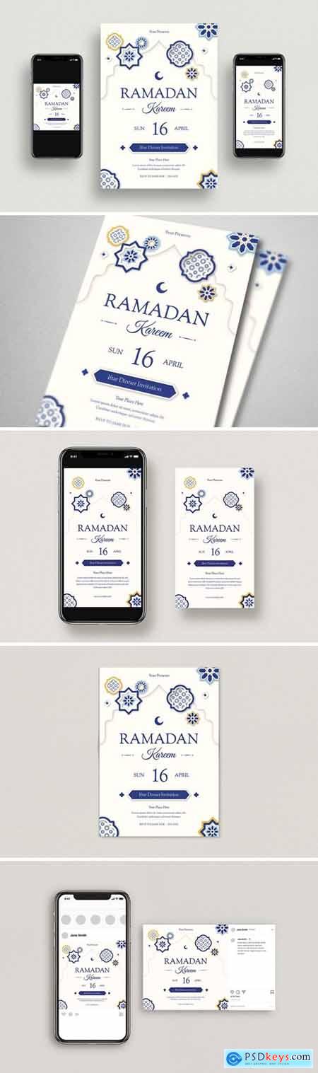 Ramadan Kareem Flyer & Social Media