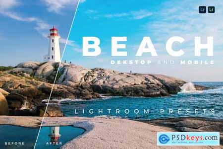Beach Desktop and Mobile Lightroom Preset
