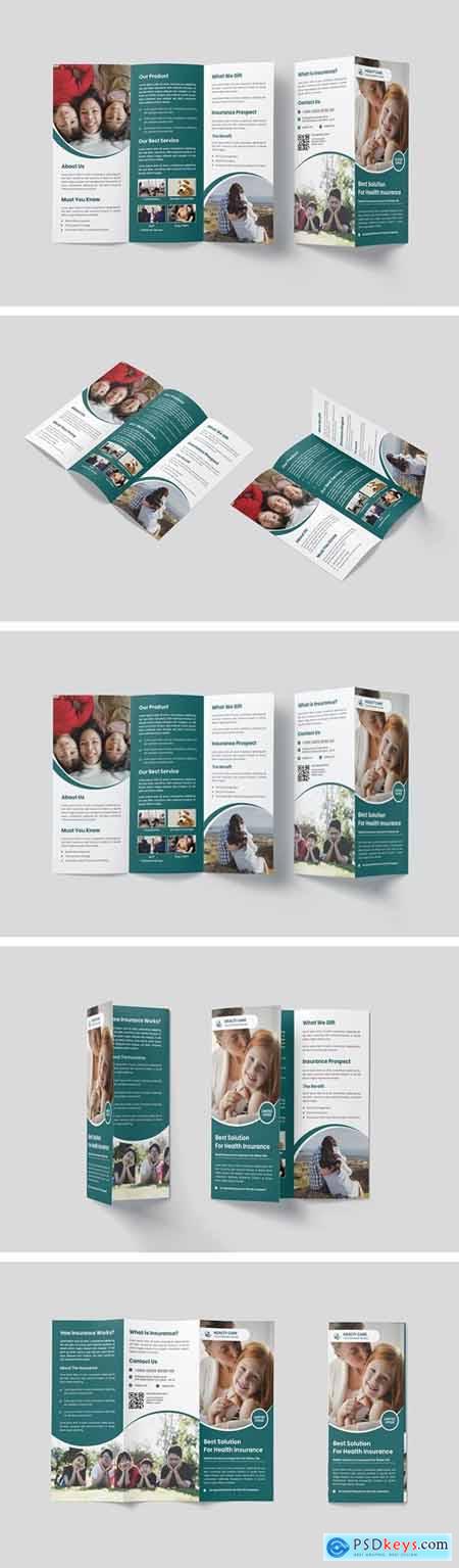 Simple Health Insurance Trifold Brochure