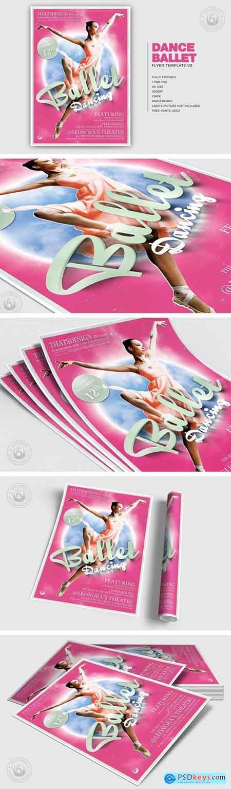 Dance Ballet Flyer Template V2
