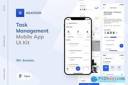 Ngatoor - Task Management UI Kit