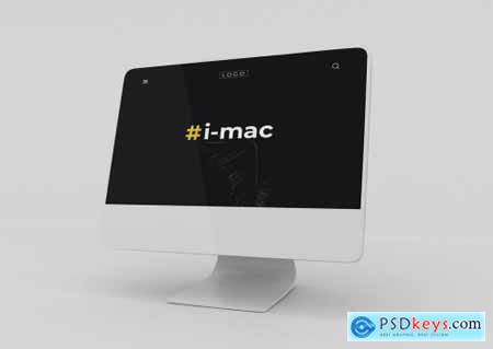 iMac 2021 Mockup - Vol 03