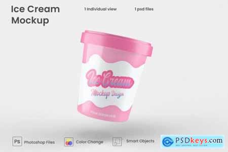 Download Glossy Ice Cream Cup Mockup Free Download Photoshop Vector Stock Image Via Torrent Zippyshare From Psdkeys Com