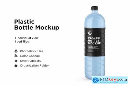 Plastic Drink Bottle Mockup 6063284