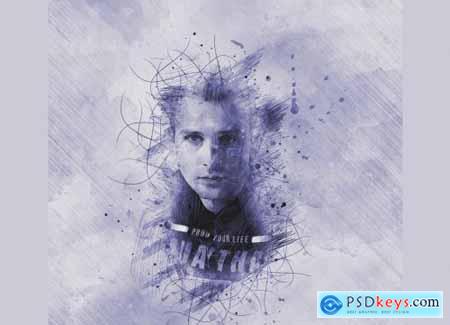 Hand Drawing Photoshop Action 6029285