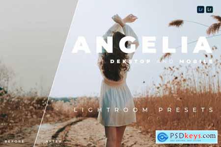 Angelia Desktop and Mobile Lightroom Preset