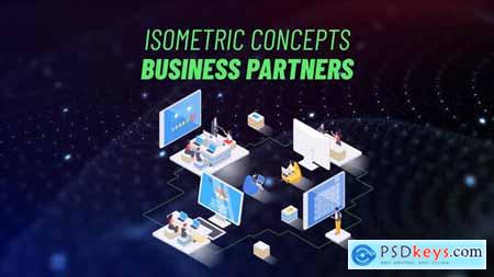 Business Partners - Isometric Concept 31693641