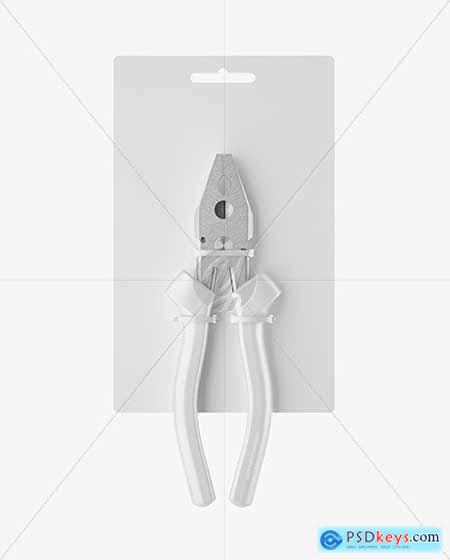 Pliers Mockup - Front View