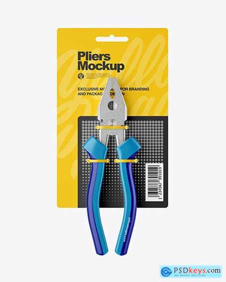 Pliers Mockup - Front View