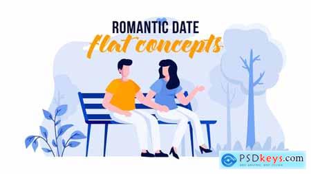Romantic date - Flat Concept 31441200
