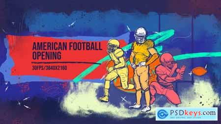 American Football 4K Opener- Sport Promo- Uniform- Club- Rugby- Event- NFL- Gate- USA- America- Flag 31930561 Free