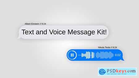 Text Message Kit with Voice 21704650