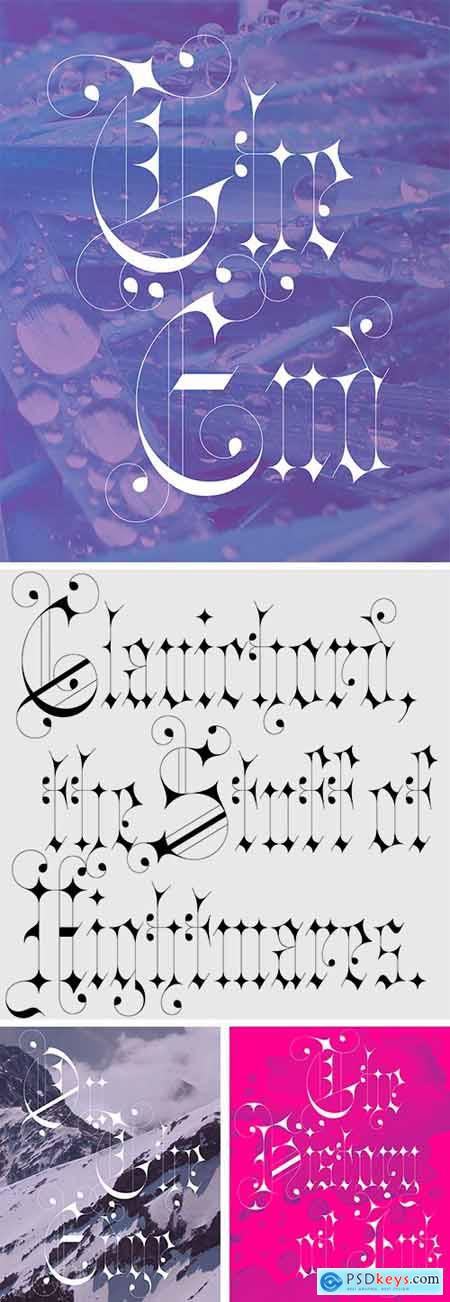 Clavichord Font