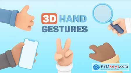 3D Hand Gestures 30620317
